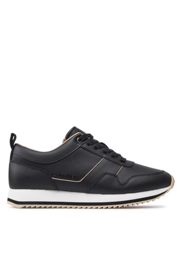 Calvin Klein Сникърси Low Top Lace Up Vegan HM0HM00832 Pvh Black BEH - Mera.bg