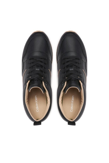 Calvin Klein Сникърси Low Top Lace Up Vegan HM0HM00832 Pvh Black BEH - Mera.bg