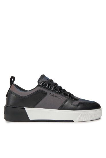 Calvin Klein Сникърси Low Top Lace Up W/ Heatbond Pet HM0HM01290 Черен - Mera.bg