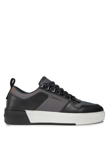 Calvin Klein Сникърси Low Top Lace Up W/ Heatbond Pet HM0HM01290 Черен - Mera.bg