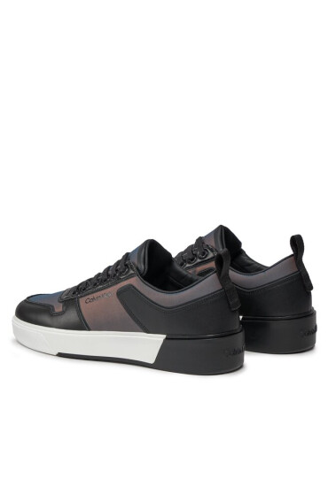 Calvin Klein Сникърси Low Top Lace Up W/ Heatbond Pet HM0HM01290 Черен - Mera.bg