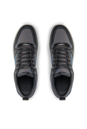 Calvin Klein Сникърси Low Top Lace Up W/ Heatbond Pet HM0HM01290 Черен - Mera.bg