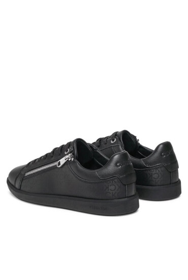 Calvin Klein Сникърси Low Top Lace Up W/Zip Mono HM0HM00876 Seasonal Mono Mix 0GK - Mera.bg