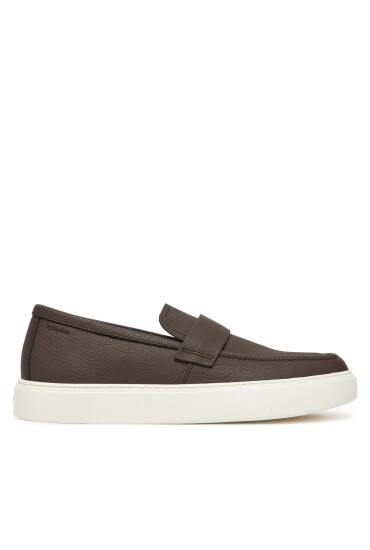Calvin Klein Сникърси Moccasin Lth Unlined HM0HM01813 Кафяв - Mera.bg