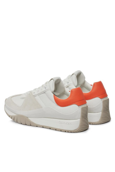 Calvin Klein Сникърси Origin Runner HW0HW01874 Бял - Mera.bg