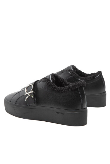 Calvin Klein Сникърси Platform Cupsole Slip On Ck Hw-L HW0HW01331 Ck Black BAX - Mera.bg