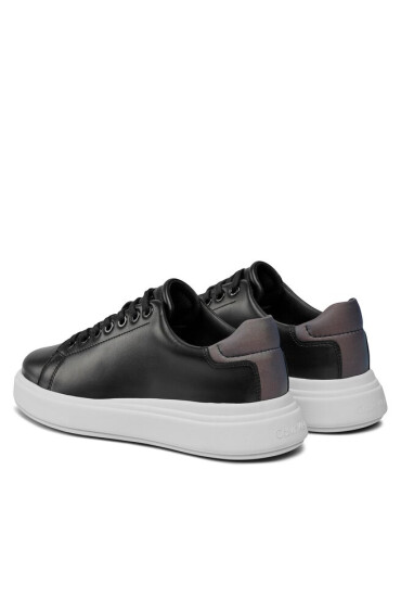 Calvin Klein Сникърси Raised Cupsole Lace Up Luminous HW0HW01997 Черен - Mera.bg