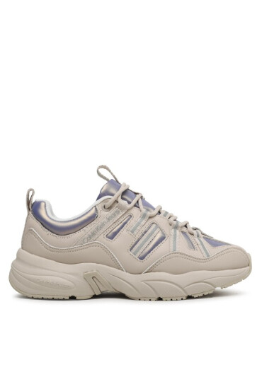 Calvin Klein Сникърси Retro Tennis Laceup YW0YW01044 Бежов - Mera.bg