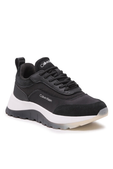 Calvin Klein Сникърси Runner Lace Up HW0HW01447 Ck Black BEH - Mera.bg
