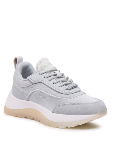 Calvin Klein Сникърси Runner Lace Up HW0HW01447 Pearl Blue/White 0GY - Mera.bg