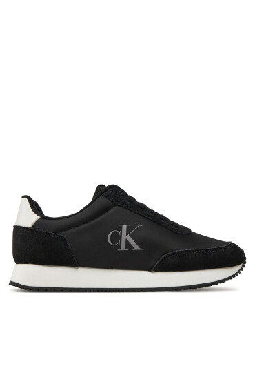 Calvin Klein Сникърси Runner Laceup Low Mg Mix YW0YW01615 Черен - Mera.bg