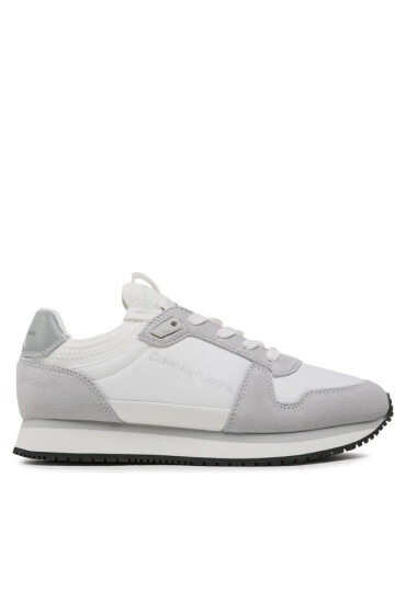 Calvin Klein Сникърси Runner Sock Laceup R YW0YW01238 Бял - Mera.bg