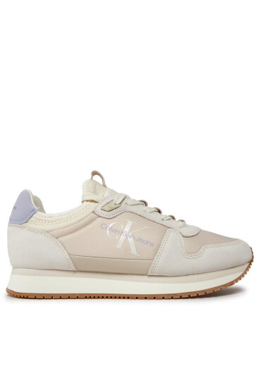 Calvin Klein Сникърси Runnr Sock Line Up YW0YW01238 Creamy White YBI - Mera.bg