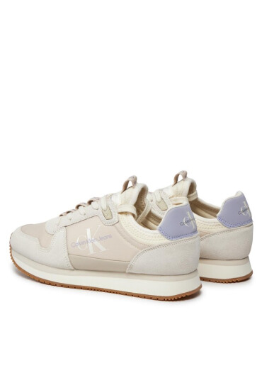 Calvin Klein Сникърси Runnr Sock Line Up YW0YW01238 Creamy White YBI - Mera.bg