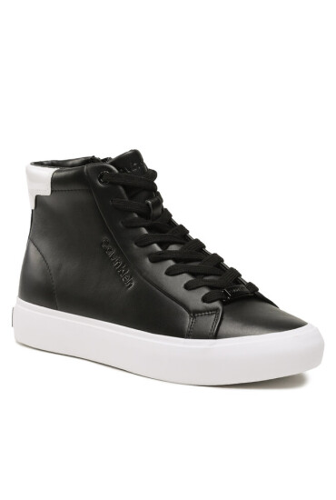 Calvin Klein Сникърси Vulc High Top HW0HW01679 Black / White 0GJ - Mera.bg