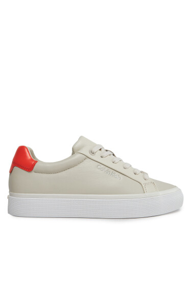 Calvin Klein Сникърси Vulc Lace Up - Diamond Foxing HW0HW01865 Екрю - Mera.bg