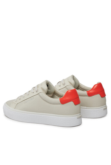 Calvin Klein Сникърси Vulc Lace Up - Diamond Foxing HW0HW01865 Екрю - Mera.bg