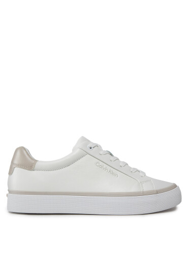 Calvin Klein Сникърси Vulc Lace Up - Diamond Foxing HW0HW01865 Бял - Mera.bg