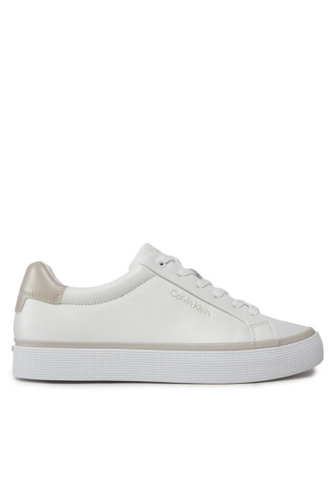 Calvin Klein Сникърси Vulc Lace Up - Diamond Foxing HW0HW01865 Бял - Mera.bg