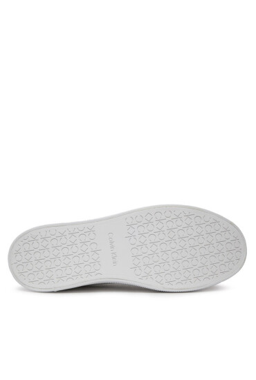Calvin Klein Сникърси Vulc Lace Up - Diamond Foxing HW0HW01865 Бял - Mera.bg