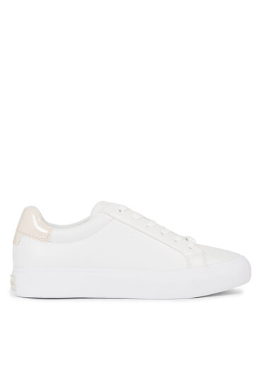 Calvin Klein Сникърси Vulc Lace Up HW0HW01681 White / Crystal Gray 0K7 - Mera.bg