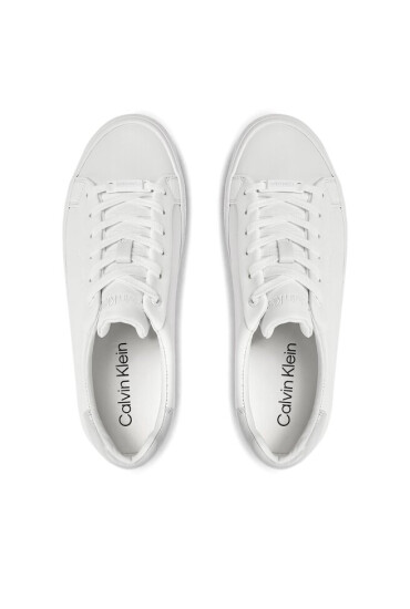 Calvin Klein Сникърси Vulc Lace Up Nano Fox-Lth HW0HW01066 Бял - Mera.bg