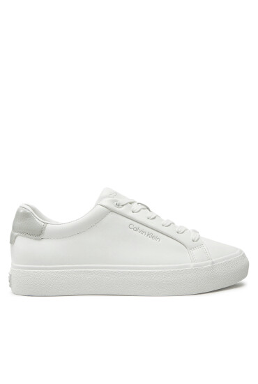 Calvin Klein Сникърси Vulc Lace Up Texture Fox - Lth HW0HW02439 Бял - Mera.bg