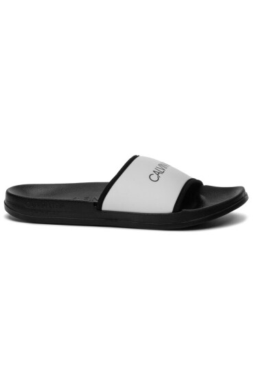 Calvin Klein Swimwear Чехли Slide KM0KM00377 100 - Mera.bg