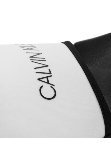Calvin Klein Swimwear Чехли Slide KM0KM00377 100 - Mera.bg