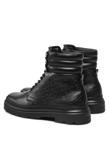 Calvin Klein Туристически oбувки Combat Boot Mono HM0HM00841 Black Seasonal Mono 0GK - Mera.bg