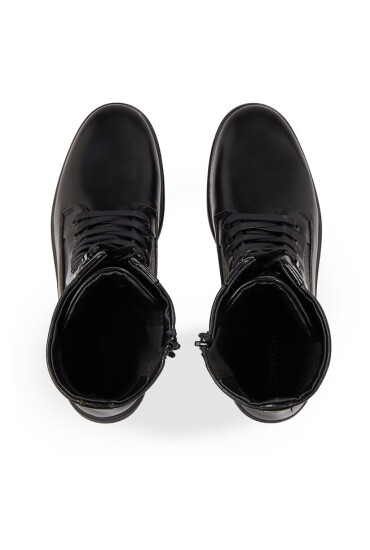 Calvin Klein Туристически oбувки Cleat Combat Boot - Epi Mono Mix HW0HW01713 Черен - Mera.bg