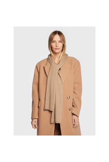 Calvin Klein Зимен шал K60K609924 Бежов - Mera.bg