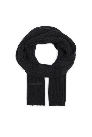Calvin Klein Зимен шал Oversized Knit Scarf 30X180 K60K608496 Черен - Mera.bg