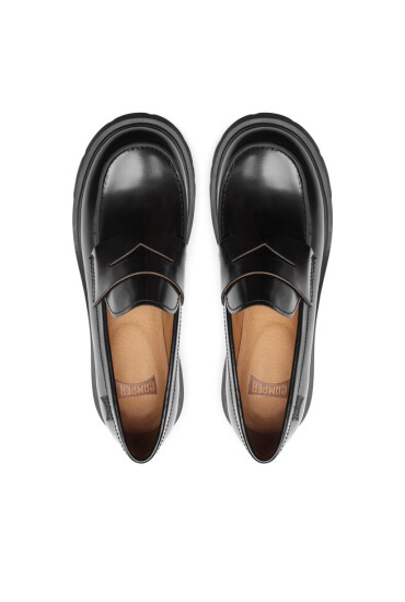 Camper лоуфъри с дебела подметка K201425-002 Black - Mera.bg