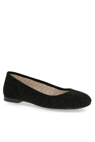 Caprice Балеринки 9-22502-20 Black Suede 4 - Mera.bg