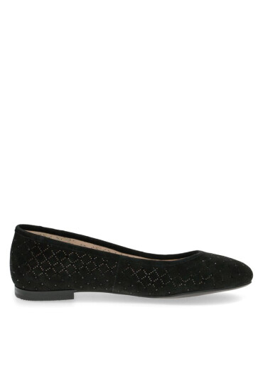 Caprice Балеринки 9-22502-20 Black Suede 4 - Mera.bg