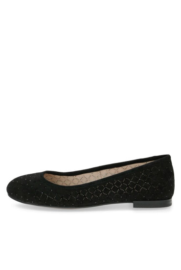 Caprice Балеринки 9-22502-20 Black Suede 4 - Mera.bg