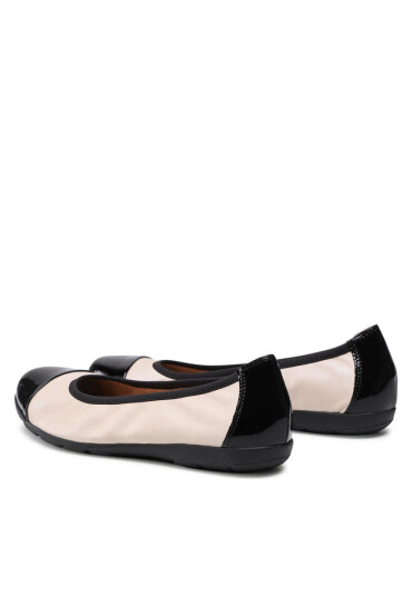 Caprice Балеринки 9-22152-28 Creme/Black 441 - Mera.bg