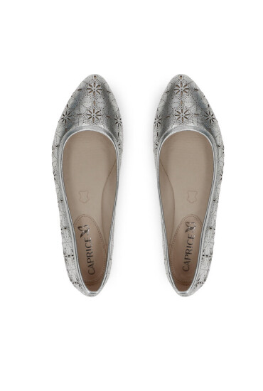 Caprice Балеринки 9-22101-20 Pearl Metallic 948 - Mera.bg