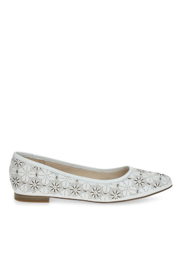 Caprice Балеринки 9-22101-20 White Nappa 102 - Mera.bg