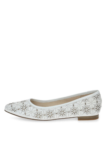 Caprice Балеринки 9-22101-20 White Nappa 102 - Mera.bg