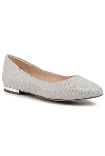 Caprice Балеринки 9-22104-24 Lt Grey Dots 212 - Mera.bg