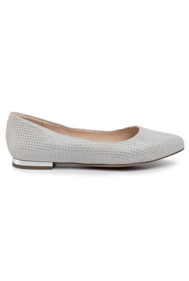 Caprice Балеринки 9-22104-24 Lt Grey Dots 212 - Mera.bg
