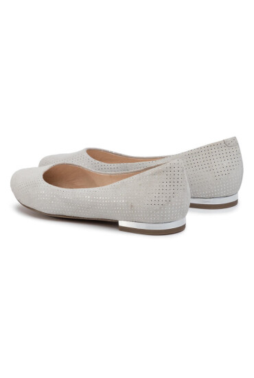 Caprice Балеринки 9-22104-24 Lt Grey Dots 212 - Mera.bg