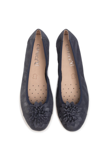Caprice Балеринки 9-22157-24 Navy Pearl 805 - Mera.bg