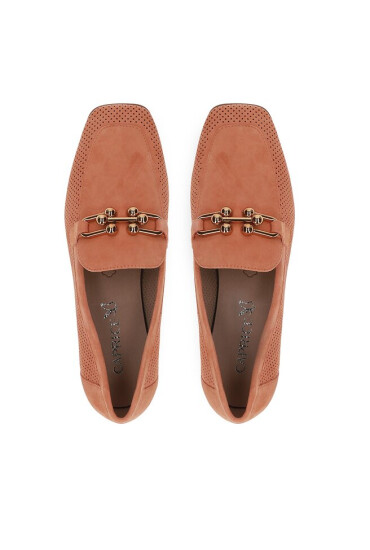 Caprice Лоуфъри 9-24501-20 Orange Suede 664 - Mera.bg