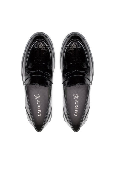 Caprice лоуфъри с дебела подметка 9-24206-41 Black Naplak 017 - Mera.bg
