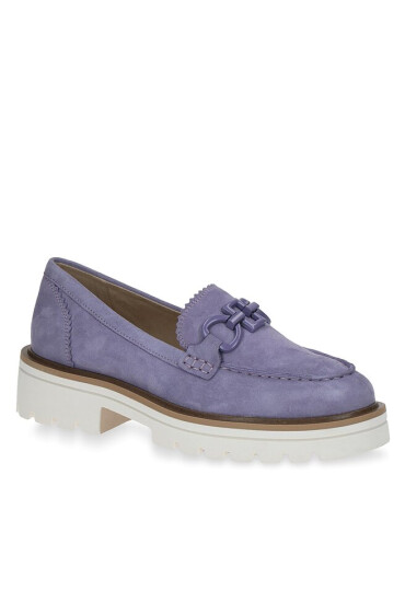 Caprice лоуфъри с дебела подметка 9-24706-20 Lavender Suede 529 - Mera.bg