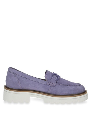 Caprice лоуфъри с дебела подметка 9-24706-20 Lavender Suede 529 - Mera.bg