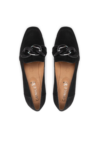 Caprice Обувки 9-24305-29 Black Suede 004 - Mera.bg